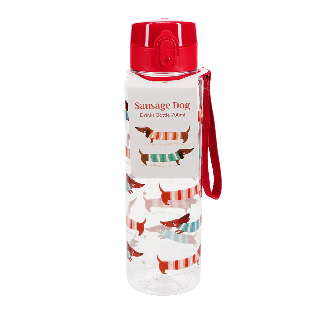 Drinkfles Teckel - Sausage dog 700 ml van Rex London