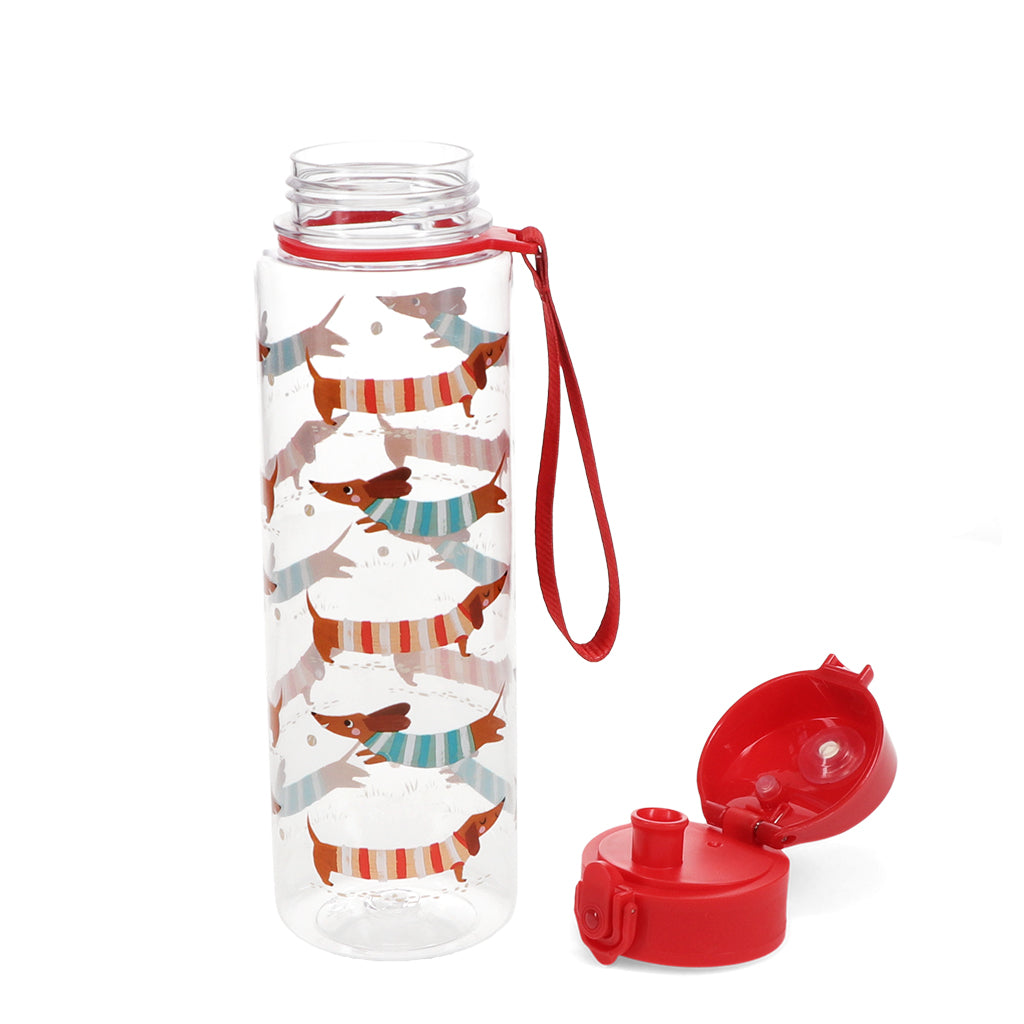 Drinkfles Teckel - Sausage dog 700 ml van Rex London