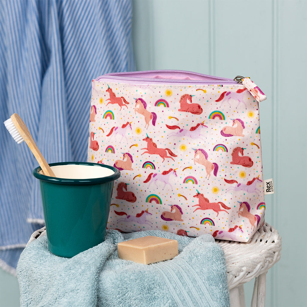 Rex London toilettas / Wash Bag Unicorn / eenhoorn